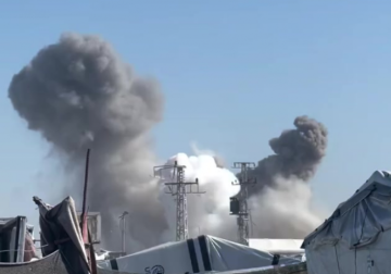 الاحتلال يجدد غاراته على خيام النازحين في مواصي خان يونس