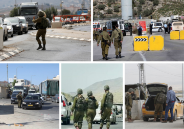 الاحتلال يشدد إجراءاته العسكرية في محافظات الضفة ويعرقل حركة المواطنين