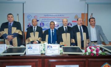 بالصور: الكاتب نعمان فيصل ينال الدكتوراه بمرتبة الشرف الأولى من مصر