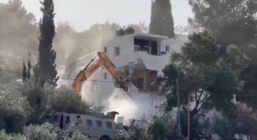 تقرير الاحتلال يحول منزل عائلة الجعافرة إلى ركام غرب الخليل