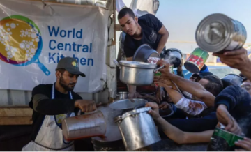 مصدر لسوا : مخازن المطبخ العالمي في غزة تحتوي على مواد تكفي لأسبوع على الأقل 