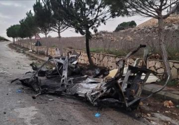 شهيد بغارة إسرائيلية على سيارة جنوبي لبنان