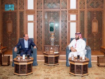 السيسي وبن سلمان يؤكدان ضرورة البدء الفوري في إعمار غزة