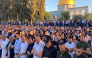 100 ألف يؤدون صلاة الجمعة في رحاب المسجد الأقصى - ps