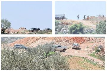 مستوطنون يشرعون بإقامة بؤرة استيطانية في بلدة بيت إكسا