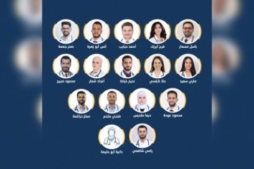 ٢٠ خريجا من جامعة النجاح - كلية الطب البشري يجتازون ال Match الأمريكي ويلتحقون ببرامج الاختصاص الطبي في الولايات المتحدة الامريكية لعام ٢٠٢٦ ٢٠ خريجا من جامعة النجاح - كلية الطب البشري يجتازون ال Match الأمريكي ويلتحقون ببرامج الاختصاص الطبي في الولايات المتحدة الامريكية لعام ٢٠٢٦