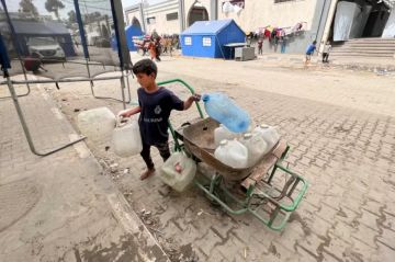 تقرير رحلة يومية قاسية بحثا عن الماء في غزة