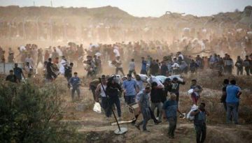 مشاهد لا تنسى.. فيديو يوثق استهداف الجوعى قرب مراكز المساعدات في غزة مشاهد لا تنسى.. فيديو يوثق استهداف الجوعى قرب مراكز المساعدات في غزة