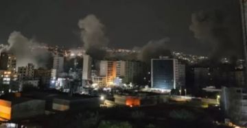 سلسلة اعتداءات إسرائيلية على الضاحية الجنوبية لبيروت