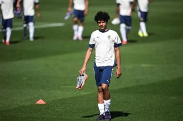 على خطى والده.. نجل رونالدو يظهر في ريال مدريد على خطى والده.. نجل رونالدو يظهر في ريال مدريد