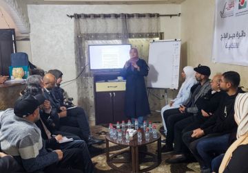 لجنة الانتخابات في دير البلح تنفذ تدريبات للقوائم المرشحة