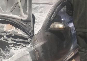 مستعمرون يحرقون مركبتين ويخطون شعارات عنصرية في نحالين غرب بيت لحم مستعمرون يحرقون مركبتين ويخطون شعارات عنصرية في نحالين غرب بيت لحم