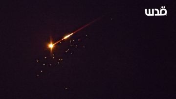 الصواريخ الإيرانية تشعل سماء فلسطين المحتلة