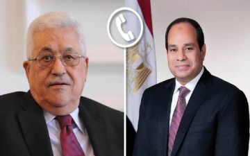السيسي وعباس يبحثان التطورات الإقليمية ويؤكدان أولوية الحلول السلمية