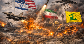 الحرب على إيران.. انفجارات في إسرائيل وحزب الله يدخل المعركة