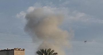 بالفيديو والصور  شهيد وإصابات بقصف للاحتلال على جنوب دير البلح