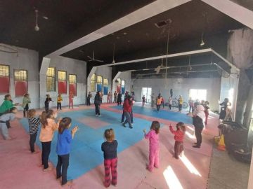 1000 لاعب كاراتيه مبادرة رياضية في غزة لاستعادة التوازن النفسي بعد الحرب