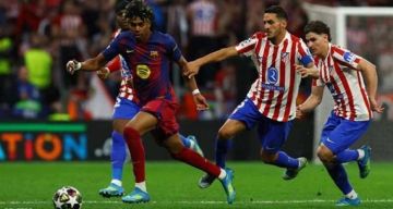 برشلونة يودع دوري أبطال أوروبا رغم الفوز على أتلتيكو مدريد