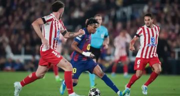 اليويفا يثير رعب برشلونة بإعلان حكم مباراة أتلتيكو