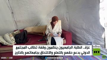 قطاع غزة.. الطلبة يؤكدون حقهم بالتعليم