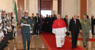 تبون يدعو لإنصاف الفلسطينيين وبابا الفاتيكان ينتقد 