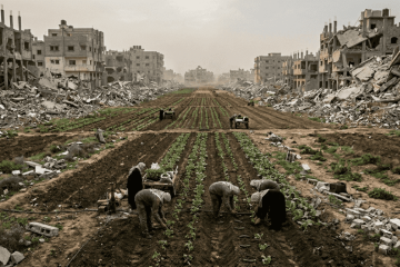 خاص رغم الإبادة وشح الإمكانيات.. مزارعو غزة يحاولون إحياء أراضيهم! خاص رغم الإبادة وشح الإمكانيات.. مزارعو غزة يحاولون إحياء أراضيهم!