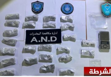الشرطة تقبض على مشتبه به بتجارة وترويج المخدرات في بيت لحم