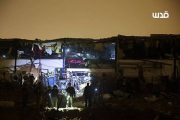 استهداف نوعي: صاروخ إيراني يصيب مصنع طائرات مسيرة وسط فلسطين المحتلة استهداف نوعي: صاروخ إيراني يصيب مصنع طائرات مسيرة وسط فلسطين المحتلة