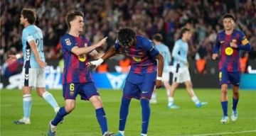 برشلونة يهزم سيلتا فيجو بهدف يامال ويعزز صدارته للدوري الإسباني