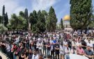 بالفيديو والصور 75 ألفا يؤدون صلاة الجمعة في المسجد الأقصى