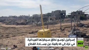 إسرائيل تسيطر على 65 من مساحة غزة إسرائيل تسيطر على 65 من مساحة غزة