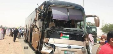 الأوقاف: إصابتان طفيفتان إثر حادث سير ذاتي لإحدى حافلات الحجاج قرب مدينة خيبر الأوقاف: إصابتان طفيفتان إثر حادث سير ذاتي لإحدى حافلات الحجاج قرب مدينة خيبر