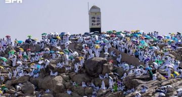 خاص  الشيخ اليوسف من صعيد عرفات لـ شهاب: نصرة غزة واجب شرعي وعلى الأمة ألا تخذل طليعتها المجاهدة