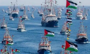 أسطول الصمود العالمي يبحر غدا نحو غزة من السواحل التركية أسطول الصمود العالمي يبحر غدا نحو غزة من السواحل التركية