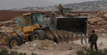 اعتداءات من الاحتلال وعمليات هدم وتجريف في الضفة الغربية
