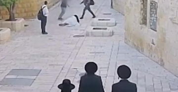بالفيديو اعتداء مستوطن على راهبة في القدس يثير غضبا واسعا