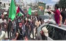 جماهير فلسطينية تشيع جثمان القائد القسامي محمد عودة وعائلته في غزة