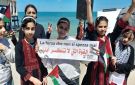 بالصور غزة تنتصر لمتضامني أسطول الصمود وأطفالها ينددون بالقرصنة الإسرائيلية - ps