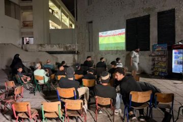 مونديال يخفف الألم في مركز للايواء ببيروت مونديال يخفف الألم في مركز للايواء ببيروت