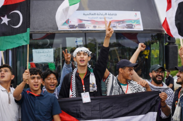 حراك يطالب سلطات شرق ليبيا بالإفراج الفوري عن نشطاء قافلة الصمود المغاربية حراك يطالب سلطات شرق ليبيا بالإفراج الفوري عن نشطاء قافلة الصمود المغاربية