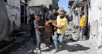 شهيد في قصف مسيرة تابعة للاحتلال على منطقة المغراقة وسط قطاع غزة