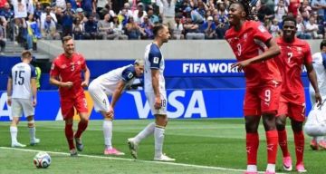 منتخب سويسرا يفوز على البوسنة في المونديال