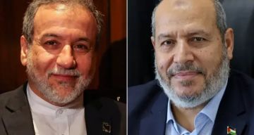 عراقجي ود. الحية يبحثان آخر التطورات والمستجدات في الملف الفلسطيني