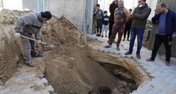 تقرير  فخّ الحفر الامتصاصية.. موت صادم يهدد النازحين في غزة