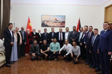 السفير عواد يشيد بالدعم الصيني في تدريب الكوادر الفلسطينية بمجالات إعادة الإعمار السفير عواد يشيد بالدعم الصيني في تدريب الكوادر الفلسطينية بمجالات إعادة الإعمار