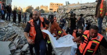 شهيدة وجرحى بقصف اسرائيلي استهدف خيمة نازحين غرب خان يونس