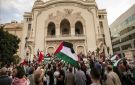 مظاهرة تونسية تنديدا بحرب الإبادة الإسرائيلية على غزة