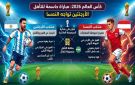مباراة اليوم الإثنين 22 يونيو: الأرجنتين تواجه النمسا لضمان بطاقة التأهل
