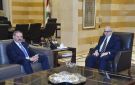 الرئيس سلام يستقبل الممثل الخاص للرئيس عباس، ياسر عباس بحضور السفير الأسعد - ps