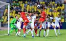 بالصور: منتخب فلسطين يتعادل سلبا مع قرغيزستان